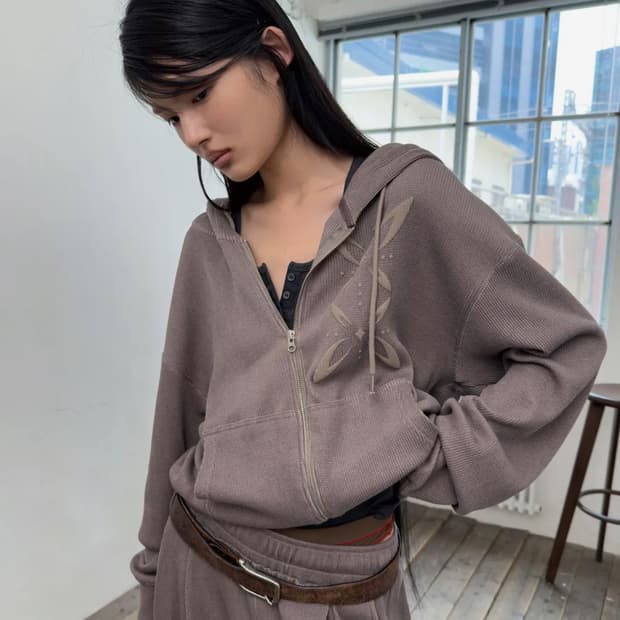 포르테나 후드집업 