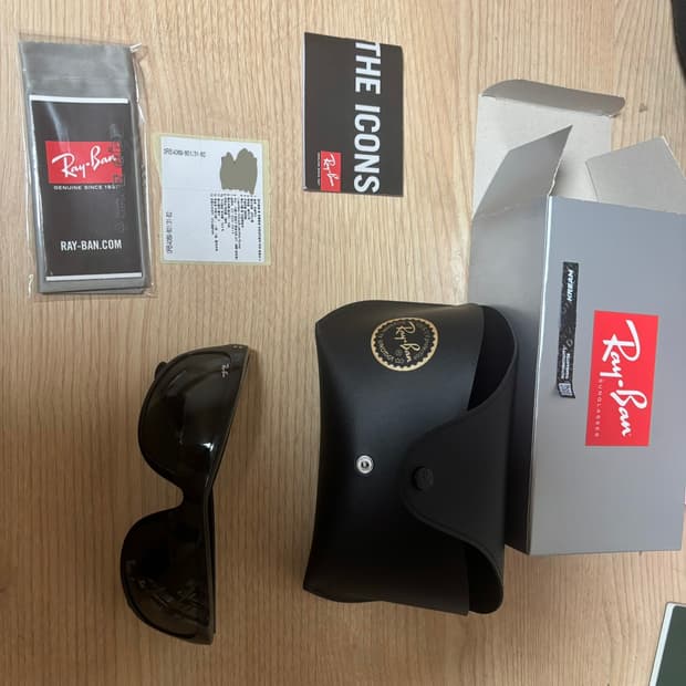 레이벤 발로라마 (정품)사이즈62 새상품