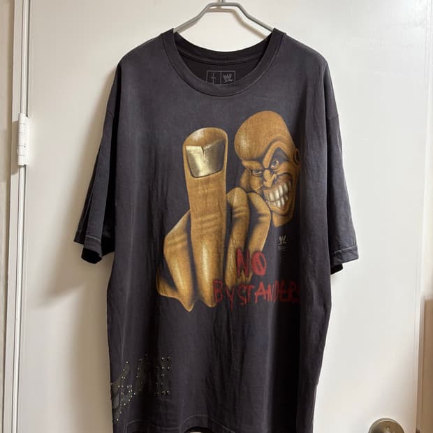 [XXL] 트래비스 스캇 x WWE 스톤콜드 반팔티