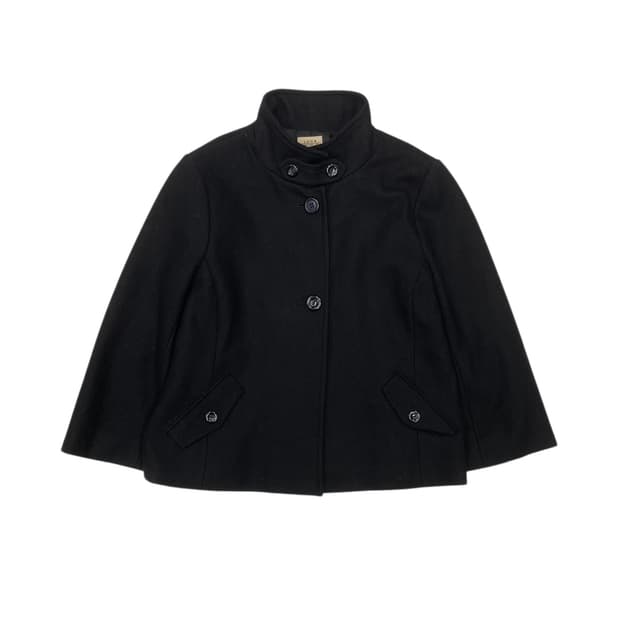 Black m i n i m a l  jacket ..