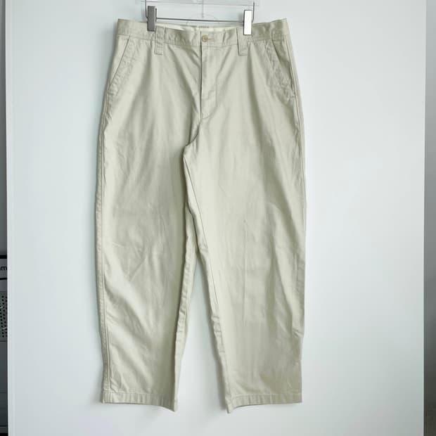 C1 유니클로 와이드핏치노팬츠 36-37사이즈