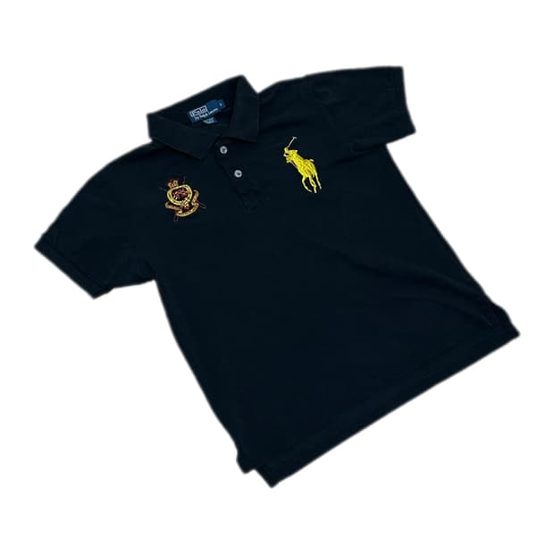 폴로 랄프로렌 블랙 빅포니 엠블럼 pk티