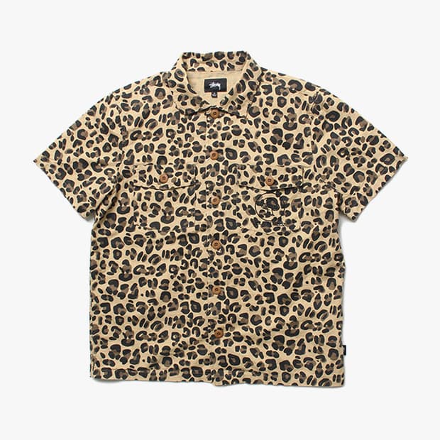  STUSSY "Pattern Half Shirts"