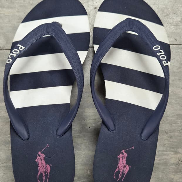 Polo 쪼리플립플랍 웨지 샌들 250
