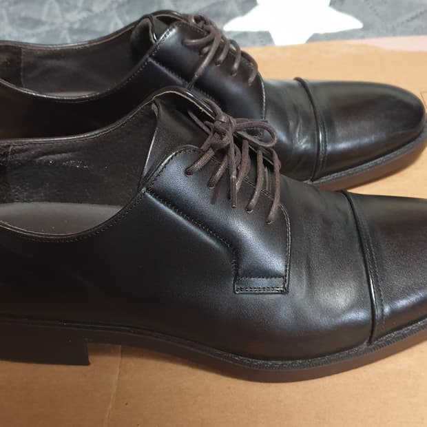 에스콰이아 포트폴리오 스트레이트팁 더비 다크브라운 (265)