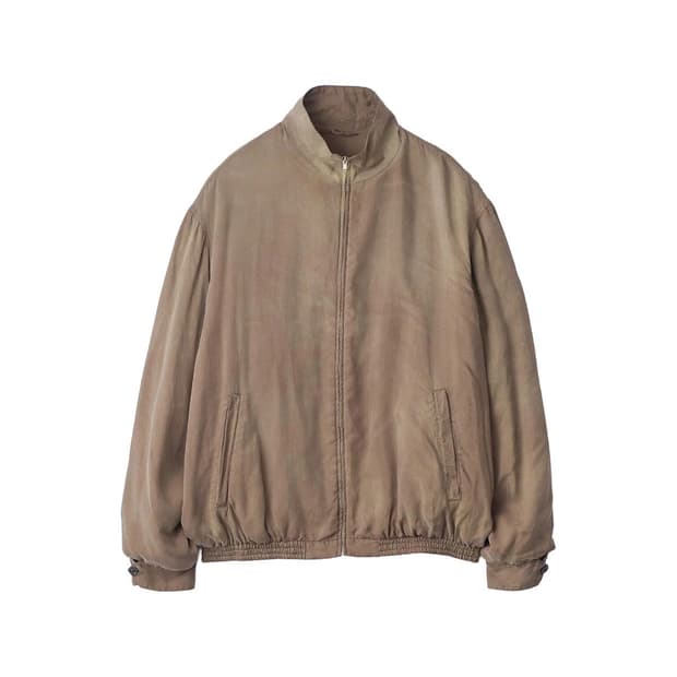 [S] 슈타인 ssstein cupro 빈티지 집 자켓 카키