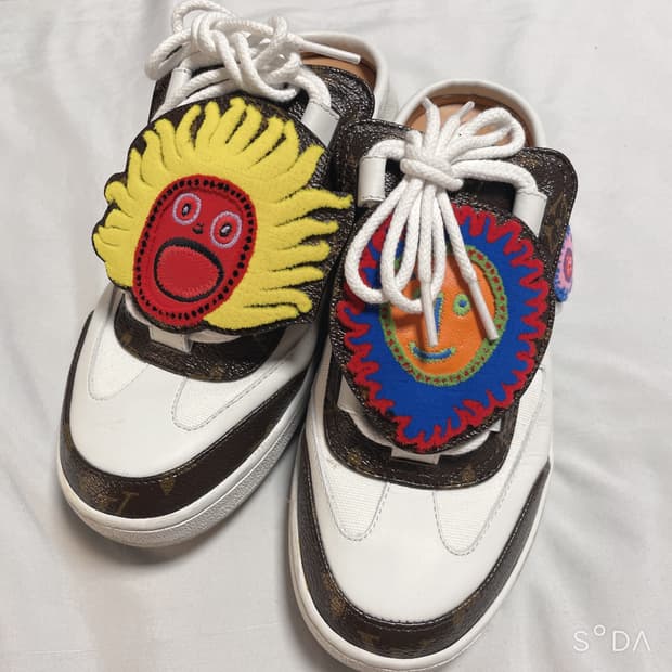 루이비통 23SS LV x YK 루 오픈 백 여성 스니커즈 240mm