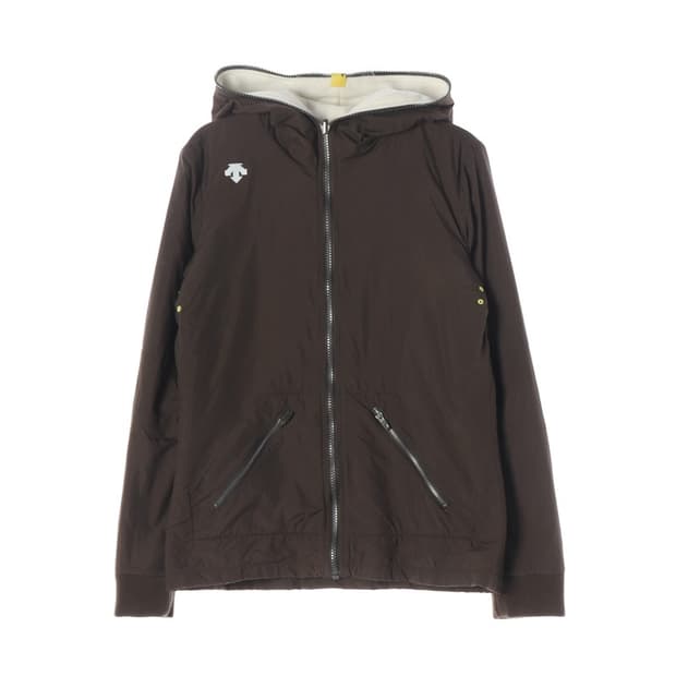 데상트 리버시블 양면 후드 집업 90