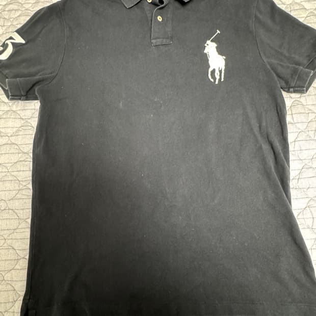 폴로 랄프로렌 화이트 빅포니 피케