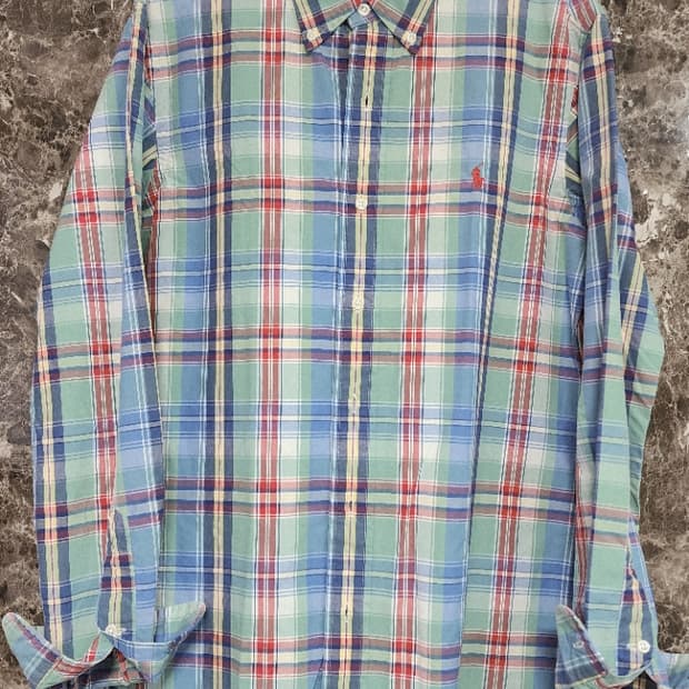 폴로 랄프로렌 클래식 멀티컬러셔츠 슬림95 