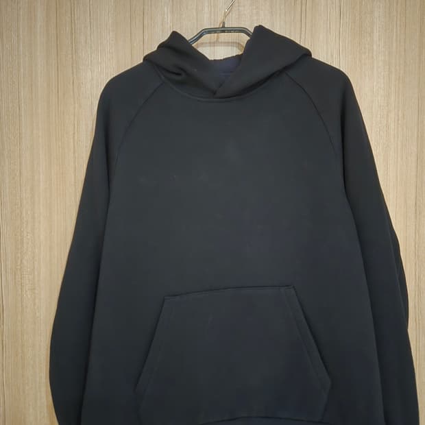 띠어리(Theory) 리버서블 양면 후드 풀오버 (블랙/네이비) /100