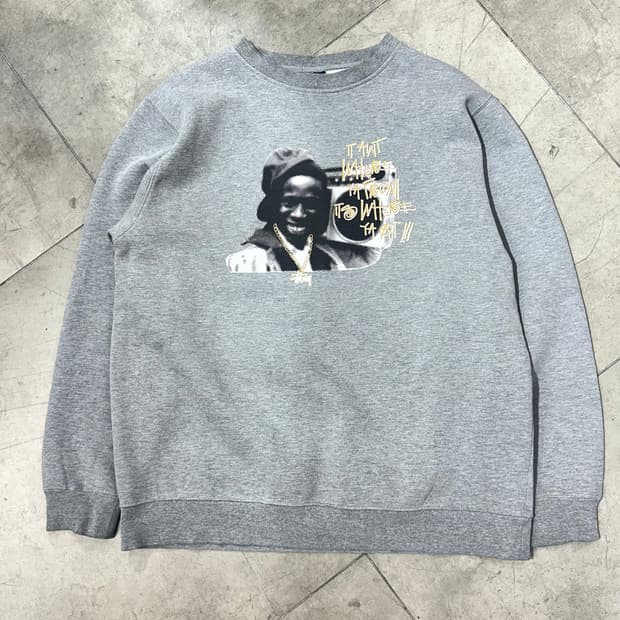 90s made in usa 스투시 맨투맨