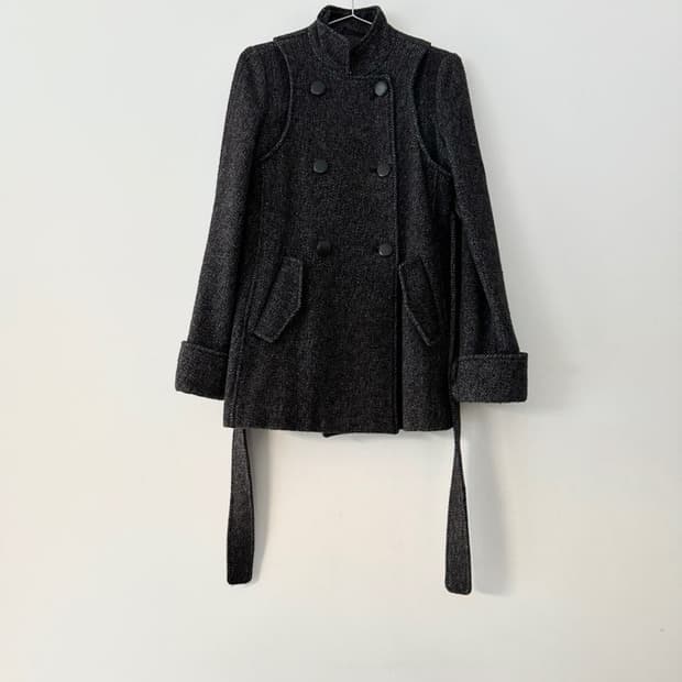 ARMANI EXCHANGE double half coat