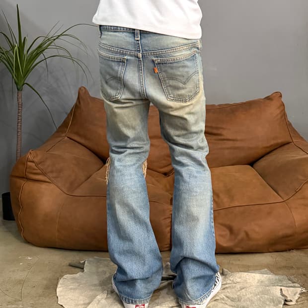 90‘s MADE IN USA 🇺🇸 리바이스 517 부츠컷 오렌지탭
