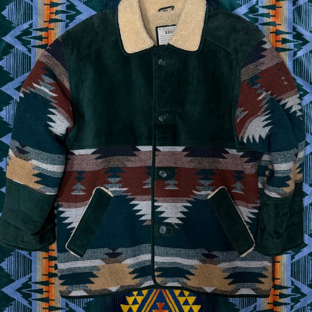 90s Rene native mustang jacket