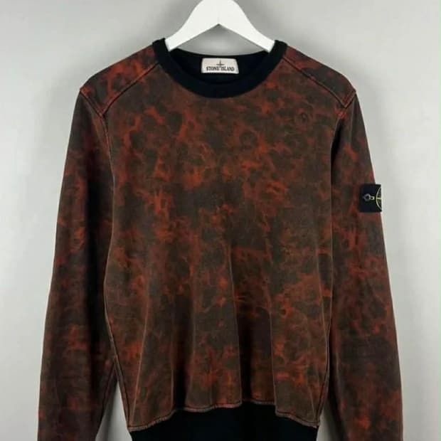 한정판 스톤아일랜드 카모플라주 맨투맨