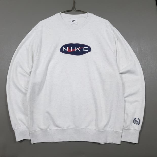 XL) 나이키 NSW 신형 23FW 프렌치테리 맨투맨 스웻셔츠 화이트