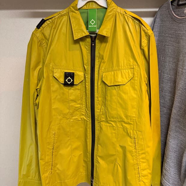 스톤아일랜드 아카이브 마시모오스티 마스트럼 메탈골드 자켓