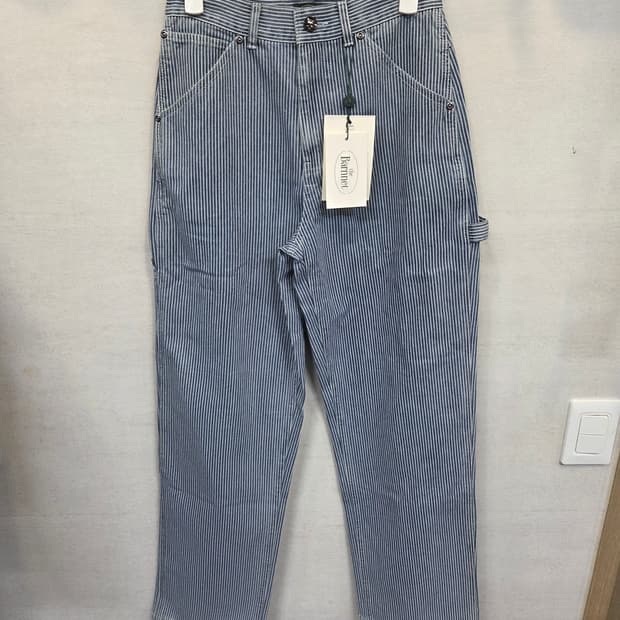 더바넷 스트라이프 카펜터 데님 팬츠 s 대략 25
