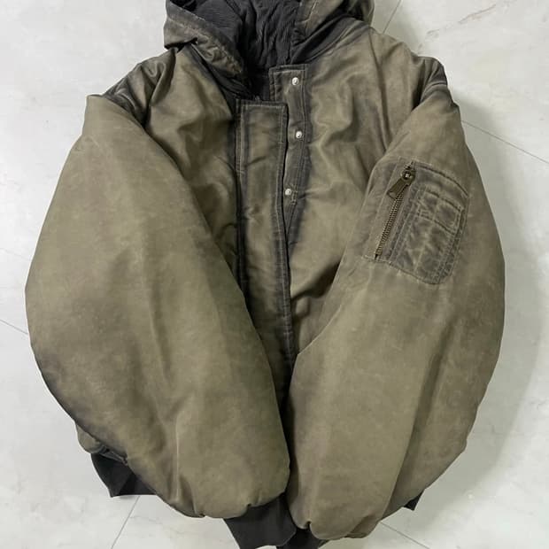 nofaith studios 리버시블 봄버자켓