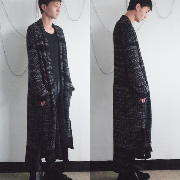 JULIUS 율리우스 디자이너 샘플 시가렛 코트