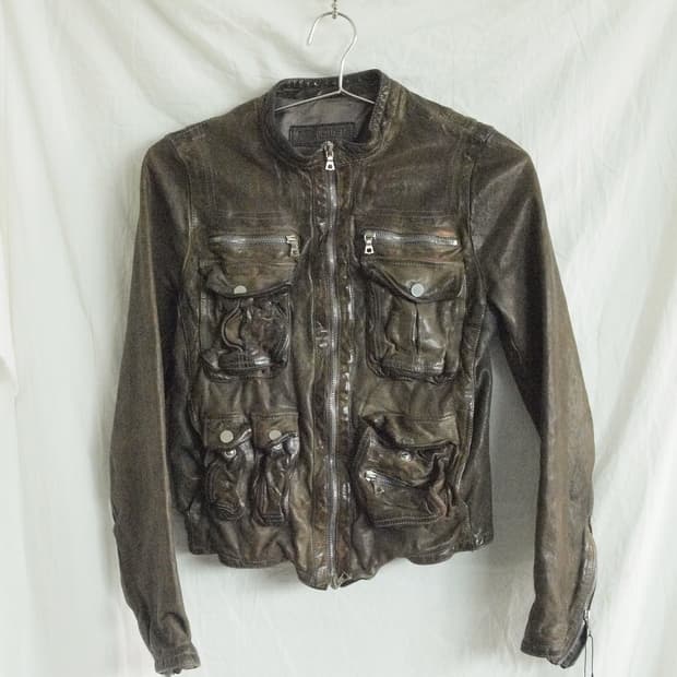 닐바렛 슈렁크 버팔로레더 라이더자켓