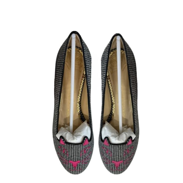 Charlotte Olympia 고양이 플랫슈즈
