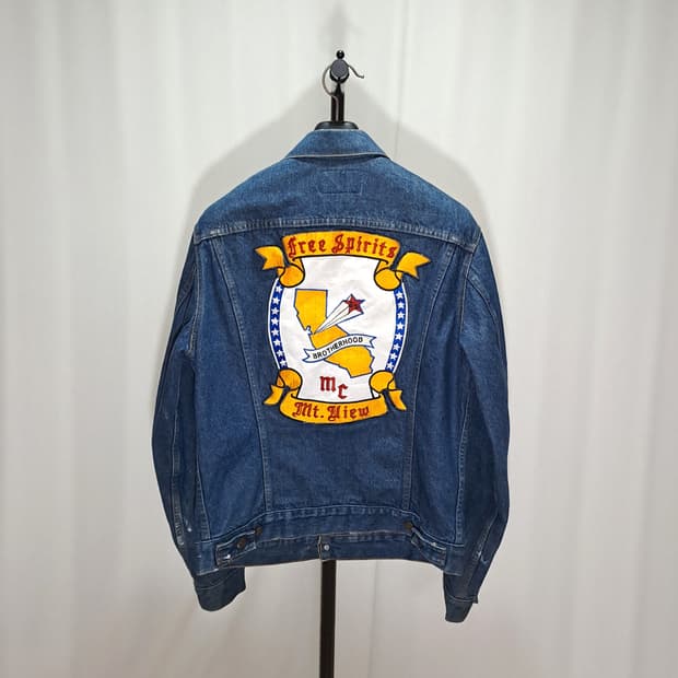 (택포) 00s 리바이스 USA 커스텀 데님자켓 44L B517