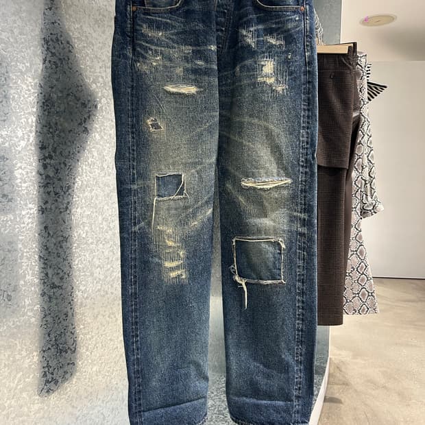 준야와타나베 뉴메뉴얼 데님팬츠