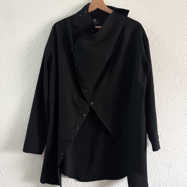 요지야마모토 울 셔츠 