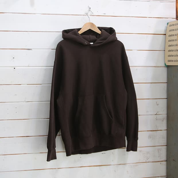 (착용컷) GU 기모 후드 티셔츠 (남성용 XL)