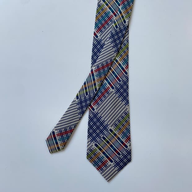 겐조(KENZO) 명품 정품 체크넥타이