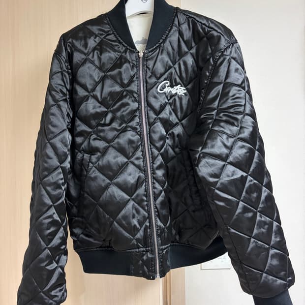 코르테이즈 리버시블 퀼팅 봄버 자켓 XL