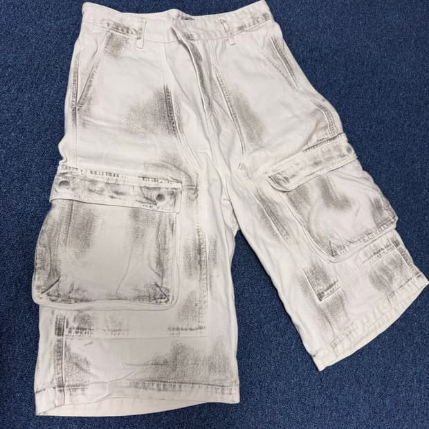 MJD 엠제이디 카고 빈티지워싱 버뮤다