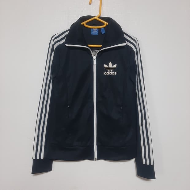 아디다스 삼선 유로파 블랙 트레이닝 져지 자켓