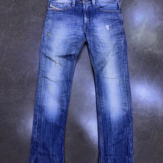 디젤 빈티지 워싱 슬림 스키니핏 청바지 데님팬츠 30