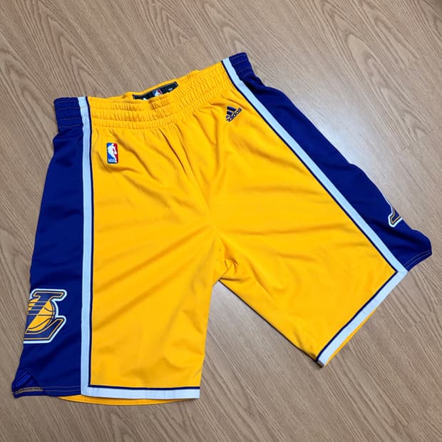 LAKERS 레이커즈 아디다스 농구 바지