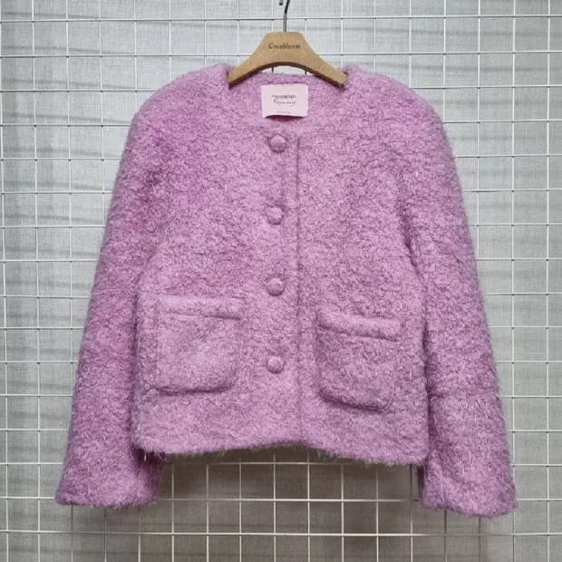 (택포) 로즈베이 모직자켓 (퍼플)새상품급