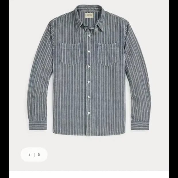 더블알엘 RRL 도비 샴브레이 셔츠 교환 또는 구매