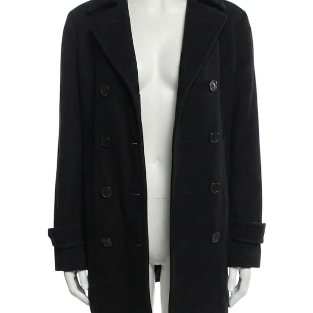 boiled wool coat
