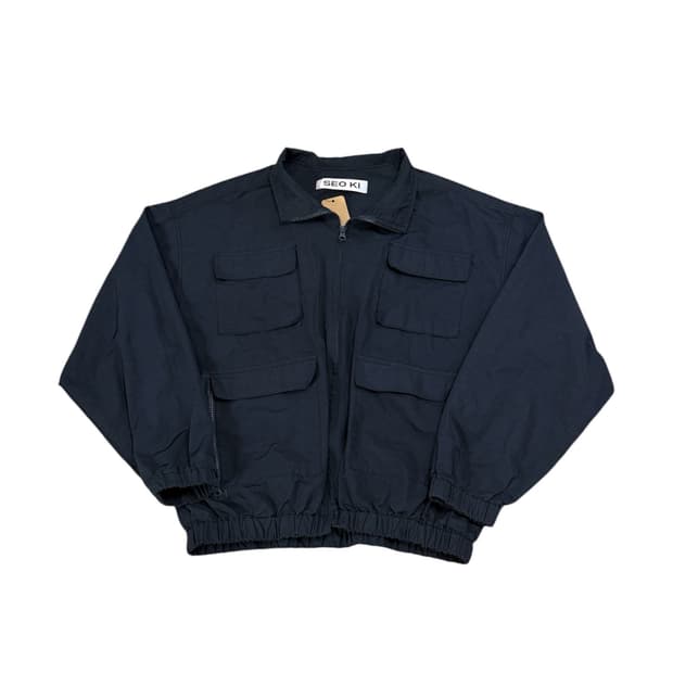 서기(seo KI)카고 포켓 지퍼 자켓 