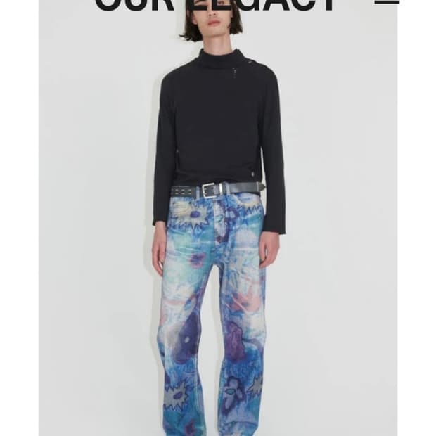 아워레가시 써드컷 플라워 데님 (32)