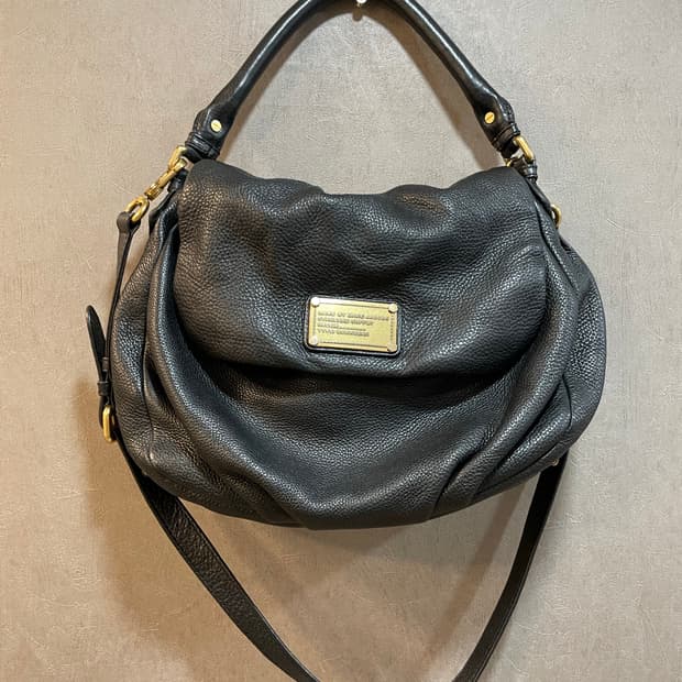 마크제이콥스 블랙 가죽 크로스백 가방