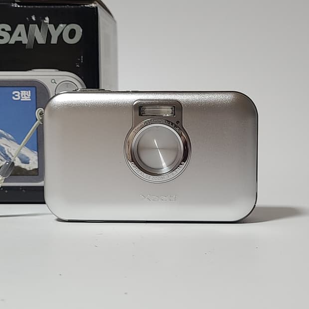 산요 작티 DSC-E6 빈티지 디카 디지털 카메라