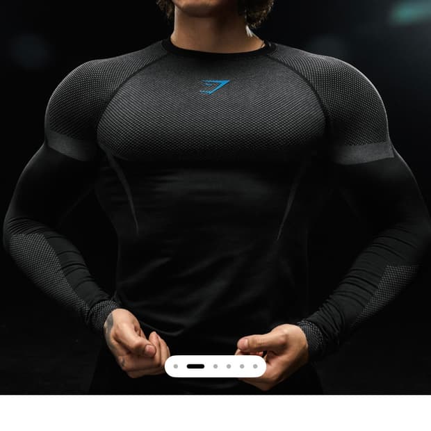 짐샤크 오닉스 5.0 롱슬리브 블랙/오닉스 그레이