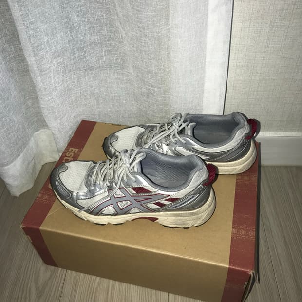 아식스 젤벤쳐 6 글레이셔 그레이 시트락 신발 