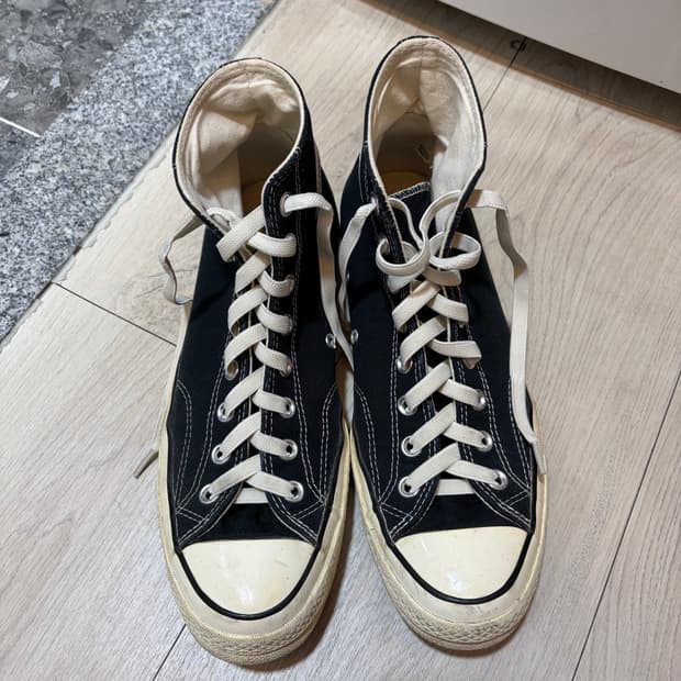 컨버스 척 70 하이 블랙 270