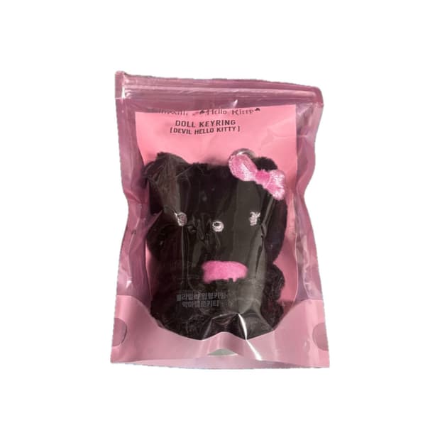 산리오 X 필리밀리 악마 헬로키티 키링