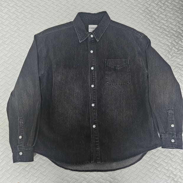 디미트리블랙 데님 셔츠 빈티지 블랙 M