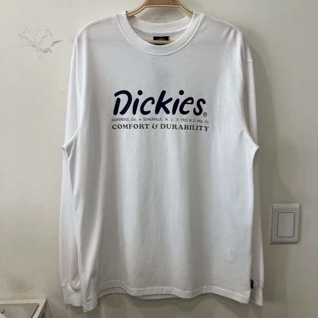159 디키즈 롱슬리브 화이트